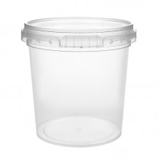 155 ML CLEAR TAMPER EVIDENT TUB and LID 155 ML CLEAR TAMPER EVIDENT TUB and LID